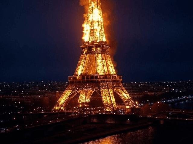 Trendsnip Details of the Eiffel Tower Fire Incident