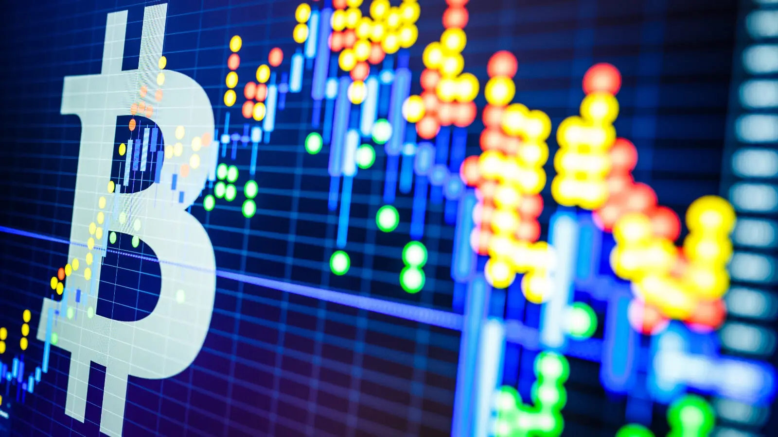 Trendsnip Digital illustration of a Bitcoin coin