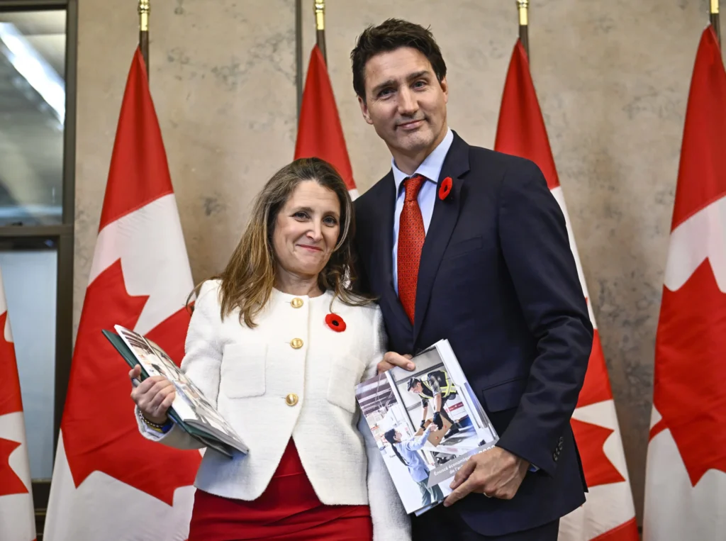 Trendsnip Chrystia Freeland Steps Down as Finance Minister Amid Economic Uncertainty