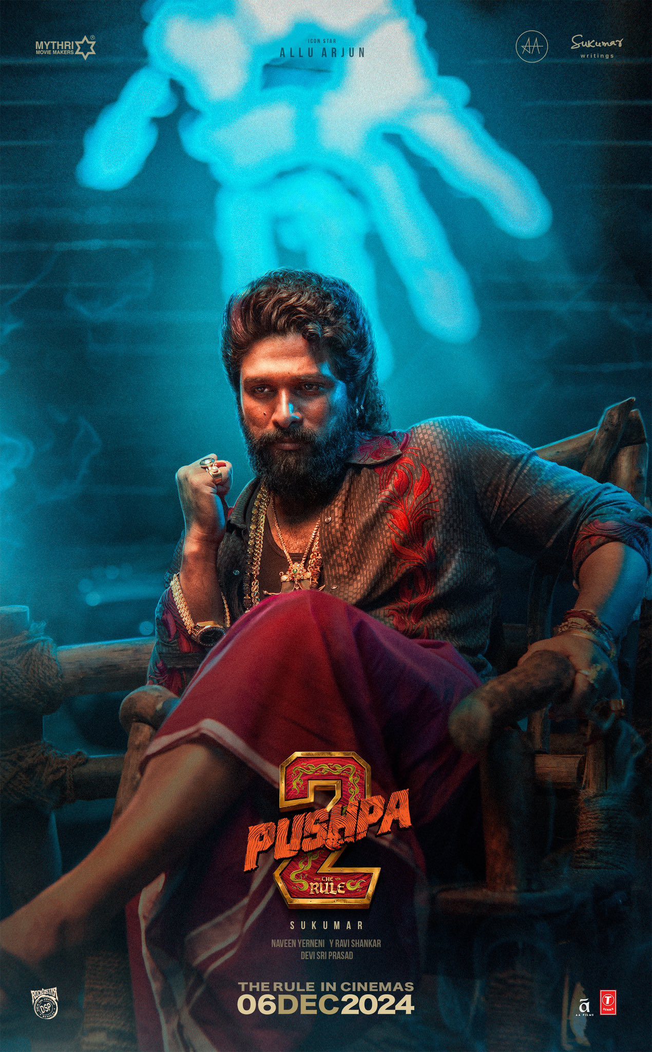 Trendsnip The promotional poster for 'Pushpa 2: The Rule- Part2