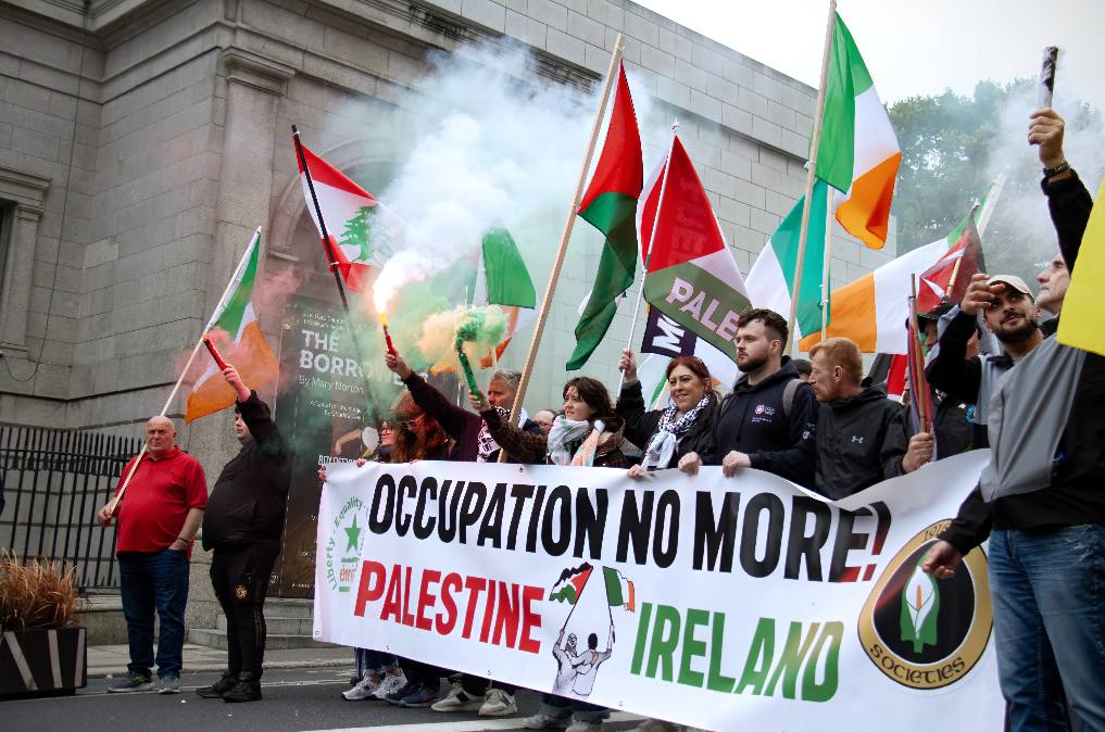 Ireland supporting Palestine