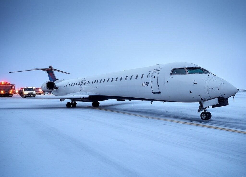 Delta Flight 4819 crashes at Toronto Pearson Airport; 18 injure