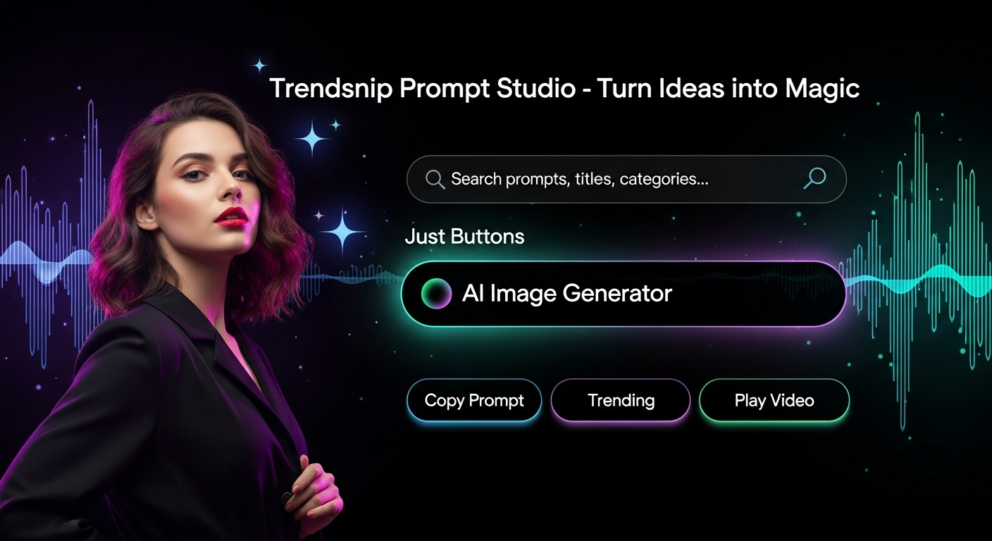 Trendsnip Trendsnip Prompt Studio Banner