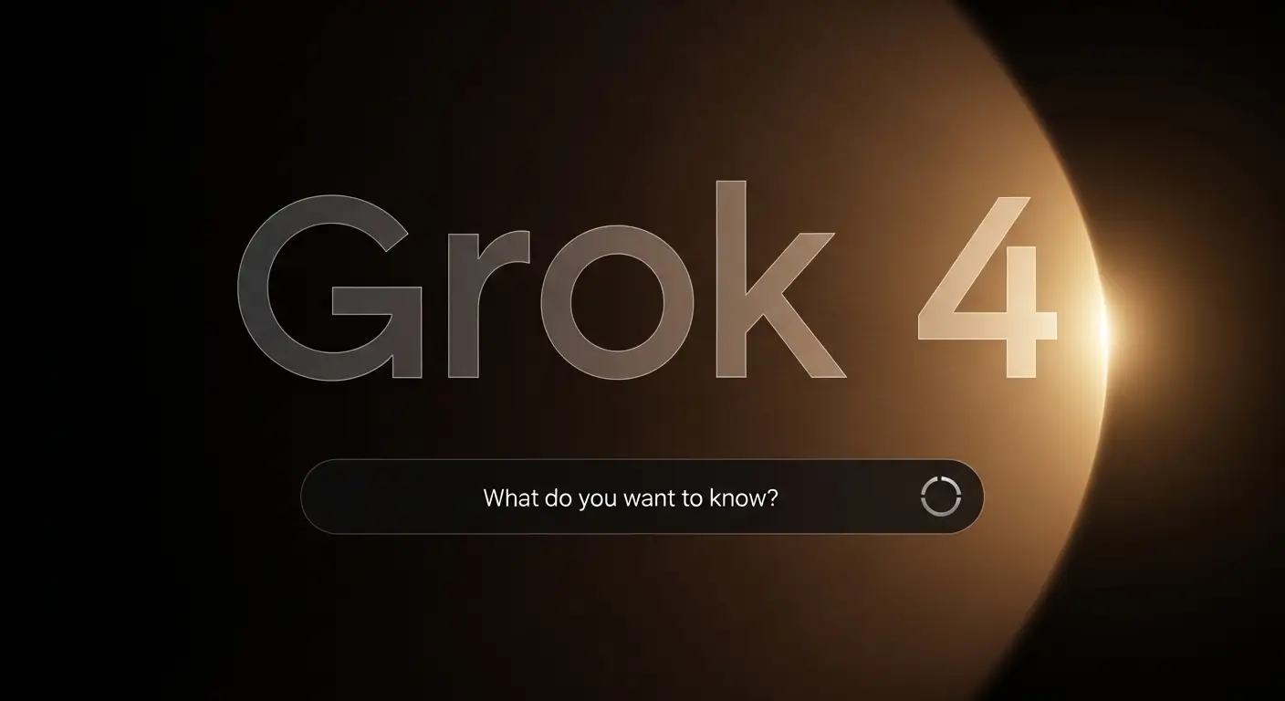 Trendsnip Abstract visualization of a neural network, representing the complexity of Grok 4 AI