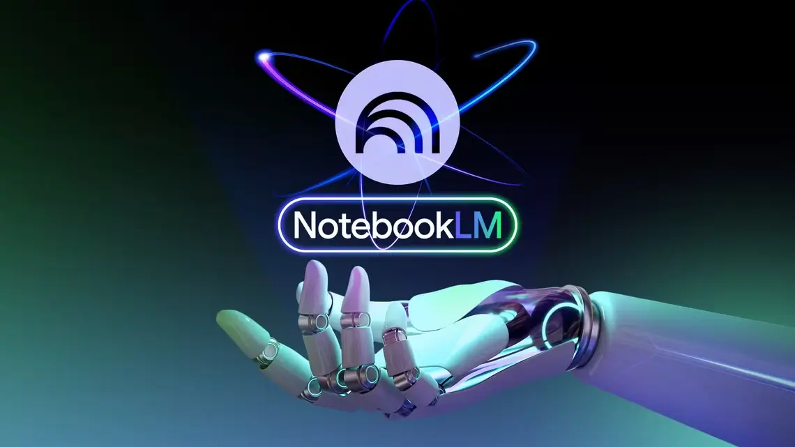 Trendsnip Google's NotebookLM interface showing its AI capabilities